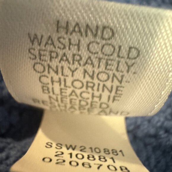 J. Jill Blue Crewneck Sweater - Small - Picture 7 of 7